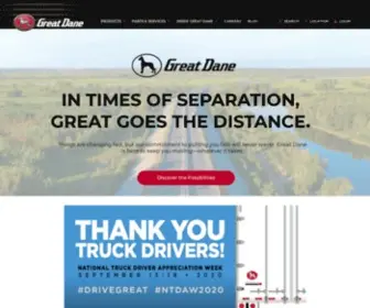 Greatdanetrailers.com(Great Dane) Screenshot