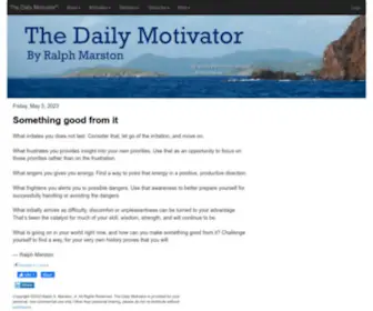 Greatday.com(The Daily Motivator) Screenshot