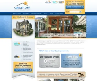 Greatdayimprovements.com(Home Improvement & Additions Contractors) Screenshot
