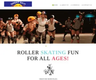 Greatdayskate.com(Roller Skating Bentonville Arkansas) Screenshot