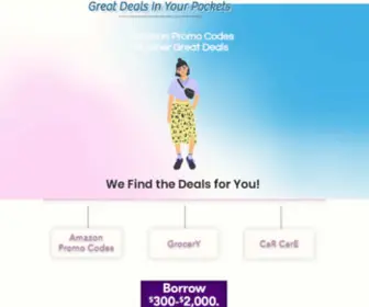 Greatdealsin.com(Promo Codes and Clearance Deals) Screenshot