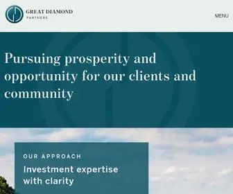 Greatdiamondpartners.com(Great Diamond Partners) Screenshot