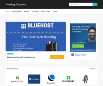 Greatdiscountoffer.com(Hosting Coupons) Screenshot