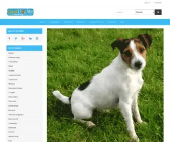 Greatdogsite.com(Dog Breeds) Screenshot