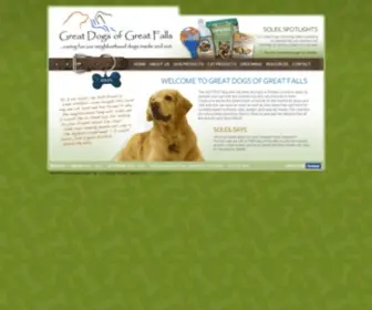 Greatdogsofgreatfalls.com(Great Dogs of Great Falls) Screenshot