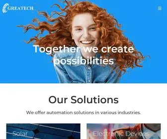 Greatech-Group.com(Accelerate The Future) Screenshot