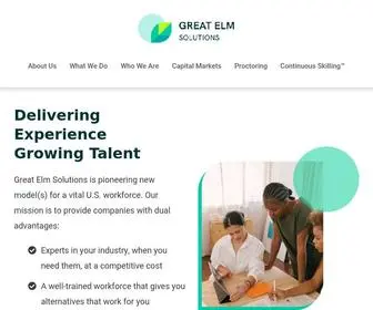 Greatelm.com(Delivering Experience) Screenshot