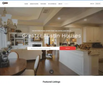 Greateraustinhouses.com(Greater Austin Houses) Screenshot