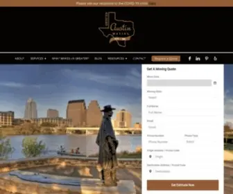 Greateraustinmoving.com(Greater Austin Moving & Storage) Screenshot