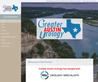 Greateraustinurology.com(Greater Austin Urology) Screenshot