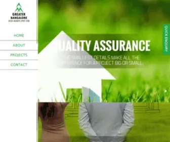 Greaterbangalore.com(Builders and Developers in Bangalore) Screenshot