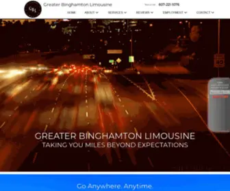 Greaterbinghamtonlimo.com(Greater Binghamton Limousine) Screenshot