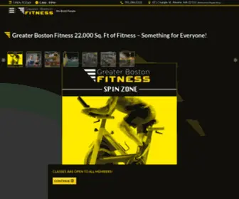 Greaterbostonfit.com(Greater Boston Fitness We Build People) Screenshot