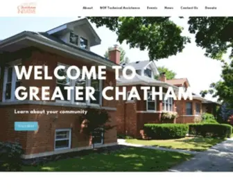 Greaterchathaminitiative.org(Launched in June 2016 GCI performs the role of a strong local anchor institution) Screenshot