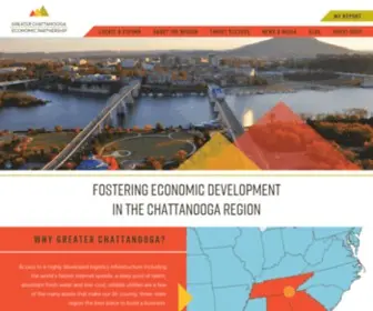 Greaterchatt.com(Chattanooga Economic Development) Screenshot