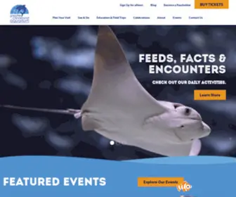 Greaterclevelandaquarium.com(The Greater Cleveland Aquarium) Screenshot