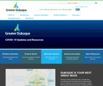 Greaterdubuque.org(Dubuque Iowa) Screenshot