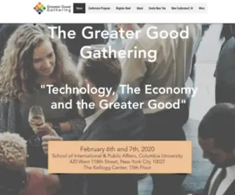 Greatergoodgathering.org(Home) Screenshot