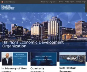 Greaterhalifax.com(Halifax Economic Development) Screenshot