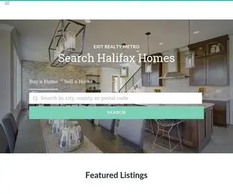 Greaterhalifaxhomes.com(Search Halifax Homes) Screenshot