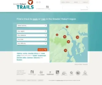 Greaterhobarttrails.com.au(Greater Hobart Trails) Screenshot