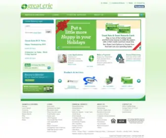 Greateriefcu.com(Great erie federal credit union) Screenshot