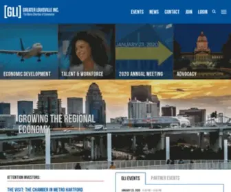 Greaterlouisville.com(Greater Louisville Inc) Screenshot