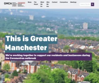Greatermanchester-CA.gov.uk(Greater Manchester Combined Authority (GMCA)) Screenshot