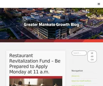 Greatermankatoblog.com(Greater Mankato Growth Blog) Screenshot