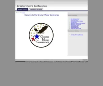 Greatermetroconference.org(Greater Metro Conference) Screenshot