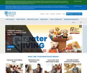 Greaternevadamortgage.com(Greater Nevada Mortgage) Screenshot