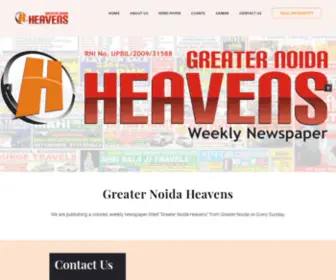 Greaternoidaheavens.com(Greater Noida Heavens) Screenshot