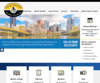Greaterpittsburghbusinessconnection.com(Greater Pittsburgh Business Connection) Screenshot