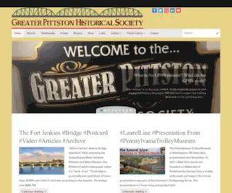 Greaterpittstonhistory.org(Greaterpittstonhistory) Screenshot