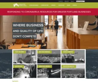 Greaterportlandinc.com(Greater Portland Inc) Screenshot