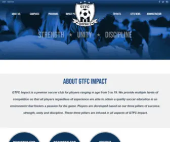 Greatertoledofc.org(Greater Toledo Futbol Club) Screenshot