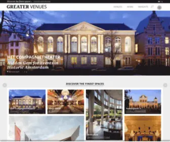Greatervenues.com(Discover the finest spaces) Screenshot