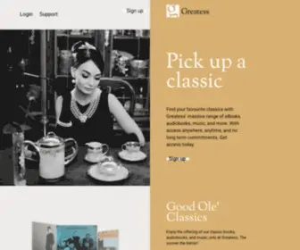 Greatess.com(Good Ole' Classics) Screenshot