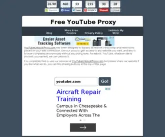 Greatestfreeproxy.com(Greatest Free YouTube Proxy) Screenshot