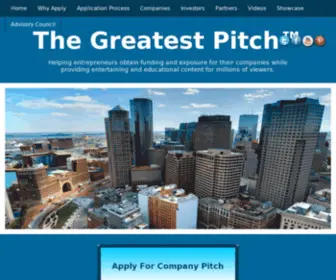 Greatestpitch.com(The Greatest Pitch) Screenshot