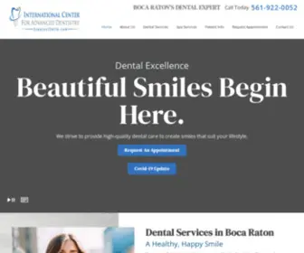 Greatestsmile.com(Dentist Boca Raton) Screenshot