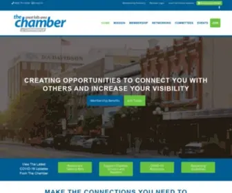 Greatfallschamber.org(Great Falls Area Chamber of Commerce) Screenshot