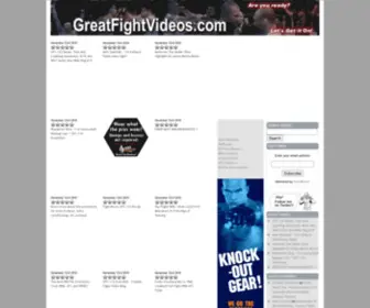 Greatfightvideos.com(Greatfightvideos) Screenshot