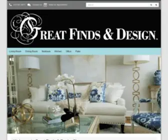 Greatfindsanddesign.com(Great Finds & Design) Screenshot