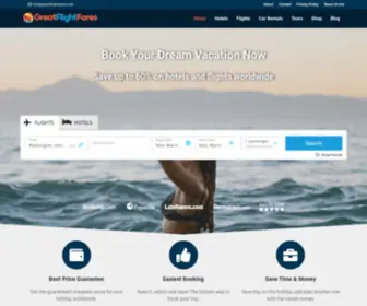 Greatflightfares.com(Home) Screenshot