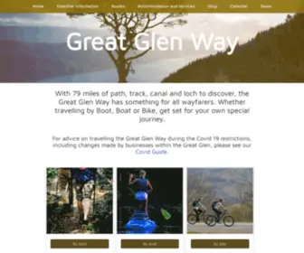 Greatglenway.com(Great Glen Way) Screenshot