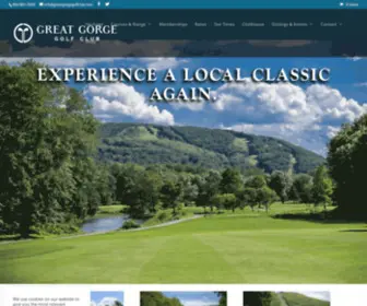 Greatgorgegolfclub.com(Great Gorge Golf Course) Screenshot