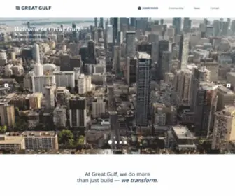 Greatgulf.com(Great Gulf) Screenshot