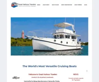 Greatharbourtrawlers.com(Great Harbour Trawlers) Screenshot