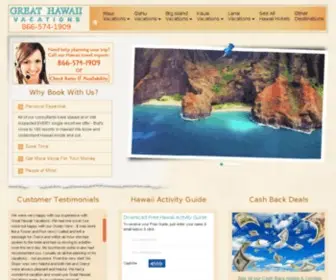 Greathawaiivacations.com(2021 Hawaii Travel Information) Screenshot